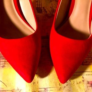 Call It Spring Red Heels Size: 7.5